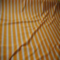 Lycra raye blanc orange3