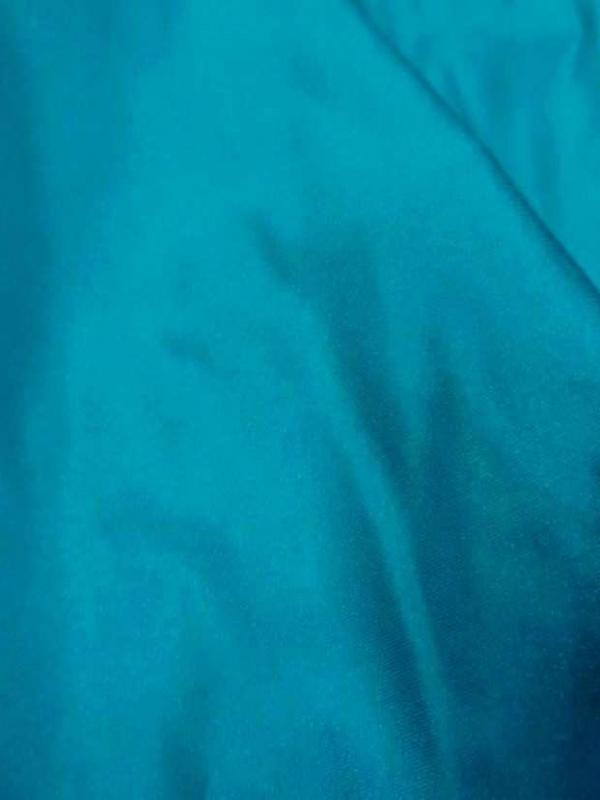 Lycra satine bleu jade