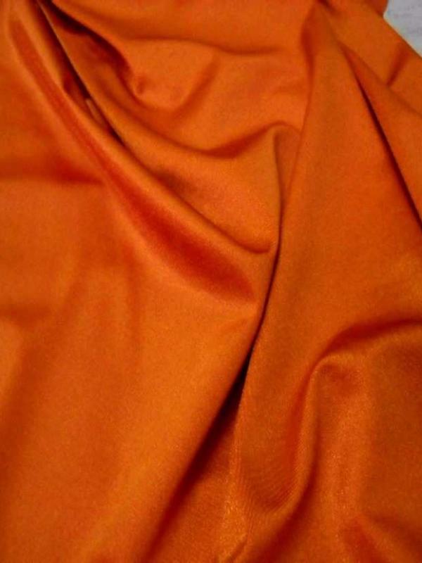 Lycra satine ton orange