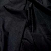 Lycra satine tres fin noir en 1 60m de large