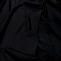 Lycra satine tres fin noir en 1 60m de large0