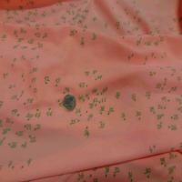 Lycra saumon imprime numero vert03