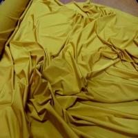 Lycra ton moutarde fin satine en 1 50m de large6