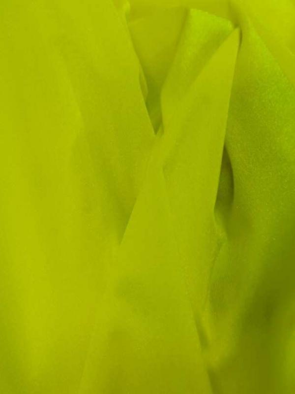 Lycra tres fin jaune citron en 1 55 m de large