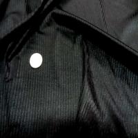 Lycra tres fin noir a rayures en 1 60m l6
