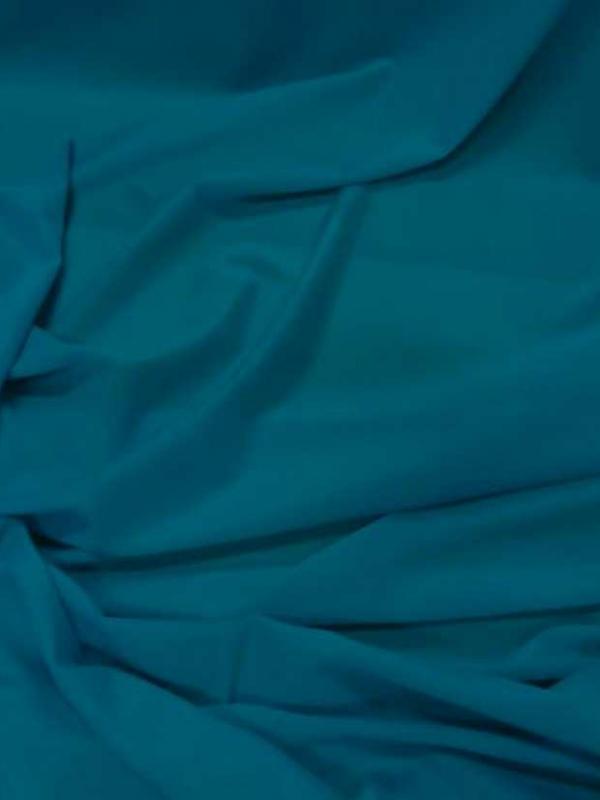 Lycra tres fin satine ton turquoise