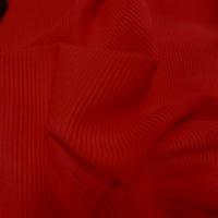 Lycra uni a cotes rouge vermillon5