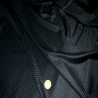 Lycra uni noir a cotes0