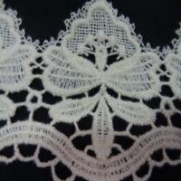 Macrame aspect coton blanc casse en 10 5cm00