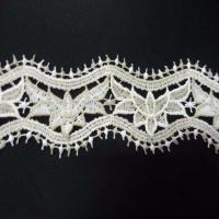 Macrame blanc casse beige aspect coton en 6cm