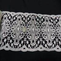 Macrame blanc casse en 17cm de large4