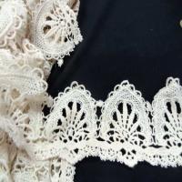 Macrame en 6 5cm aspect coton blanc casse9