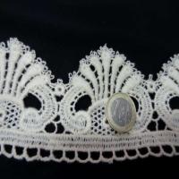 Macrame en 7 cm aspect coton blanc casse6