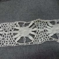 Macrame en 9cm aspect coton blanc