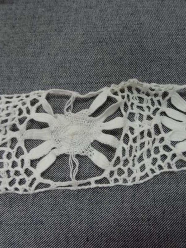 Macrame en 9cm aspect coton blanc