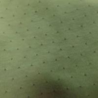 tissu Maile jersey coton fin vert anis façonné en 1.80m de large