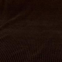 vente de tissu Maille aspect velours a cotes ton marron en 1 60m de large