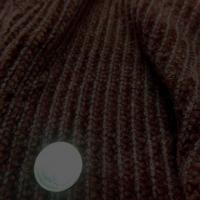 achat tissu Maille aspect velours a cotes ton marron en 1 60m de large
