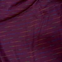 Maille bordeaux fuchsia a rayures multicolore0
