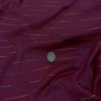 Maille bordeaux fuchsia a rayures multicolore8