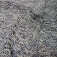 Maille coton blanc bleu
