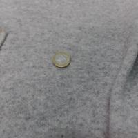 vente de tissu Maille de laine mélangée gris chiné pas cher