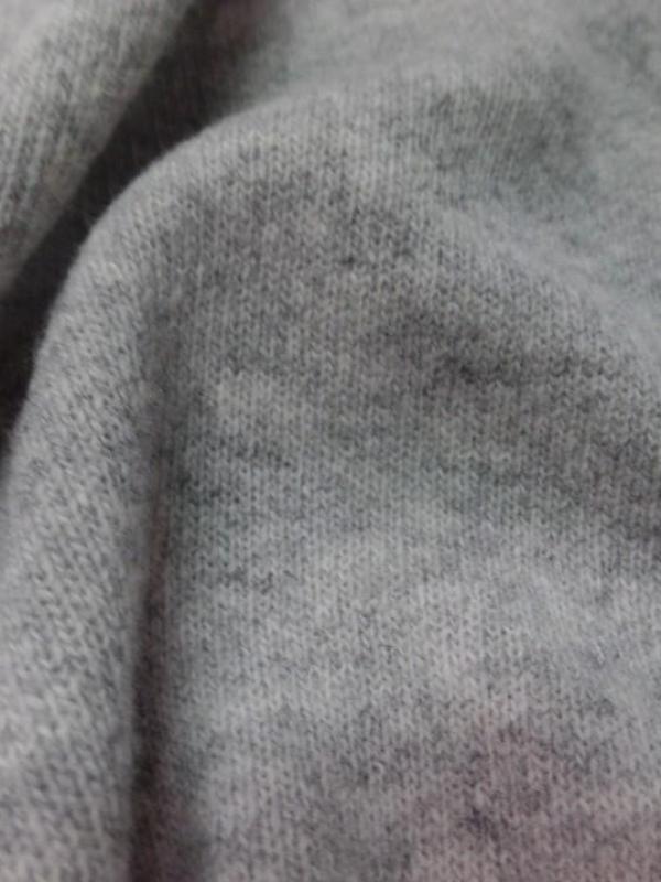 Maille de laine melangée gris chine en 1 80 m de large