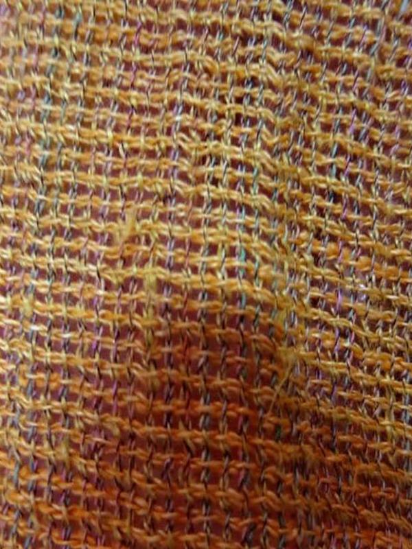 Maille de lin safran00
