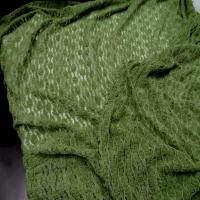 Maille dentelle lycra verte8
