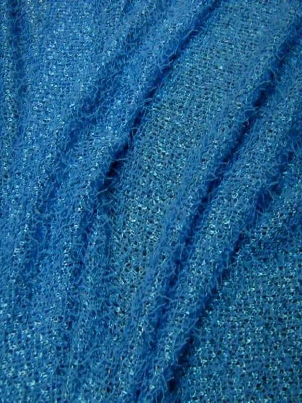 Maille jersey bleu