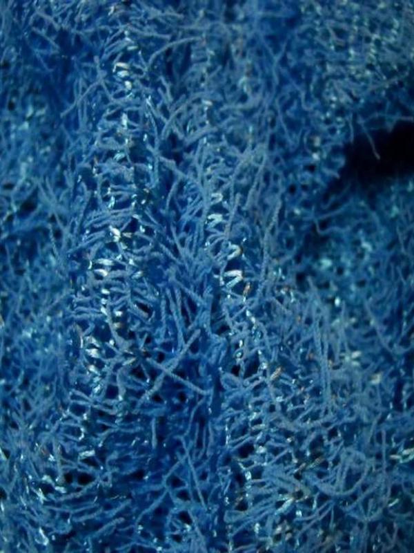 Maille jersey bleu
