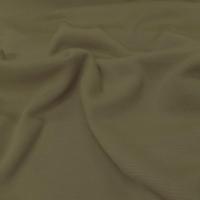 Maille légère a fine cotes lycra dans la largeur beige kaki