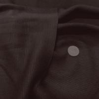 Maille légère a fine cotes polyester viscose ton marron