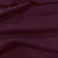Maille légère a fine cotes polyester viscose ton rose magenta