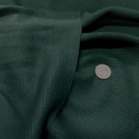 Maille légère a fine cotes lycra dans la largeur ton vert bouteille