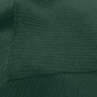 Maille légère a fine cotes polyester viscose ton vert prairie