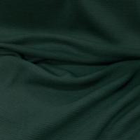 Maille a fine cotes polyester viscose ton vert