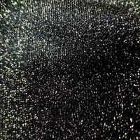 Maille noire chine lurex dore1