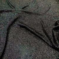 Maille noire chine lurex dore4