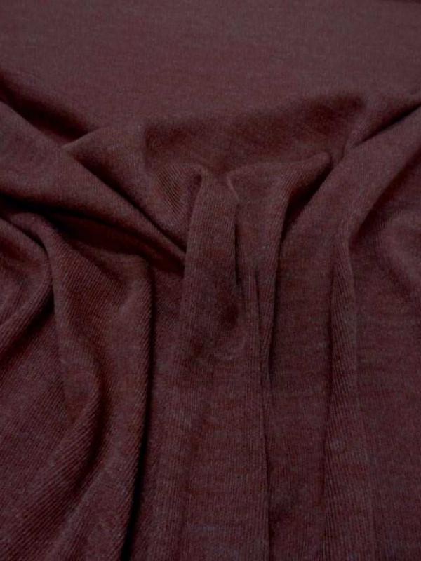 Maille pour pull ton brique rouille
