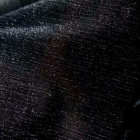 Maille resille noire chine lurex metal2