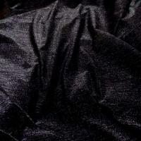 Maille resille noire chine lurex metal4
