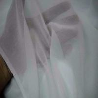 Mousseline blanche en polyester4