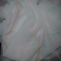 Mousseline blanche en polyester9