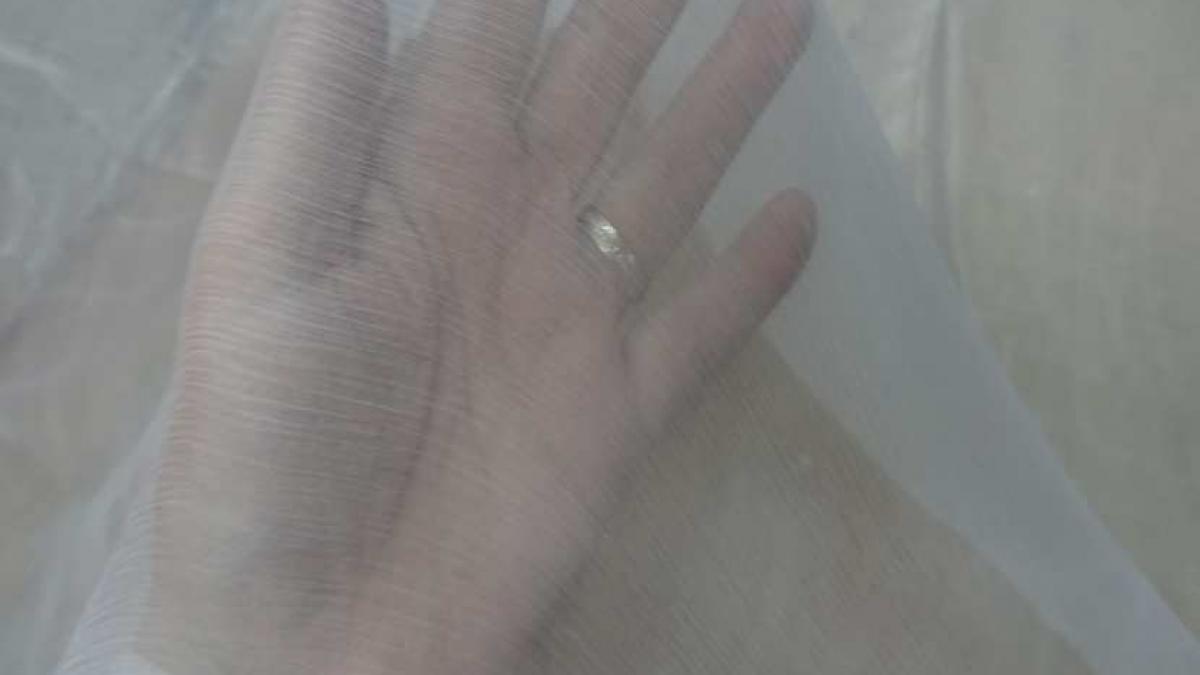 tissu mousseline de soie 100 crepon ne blanche