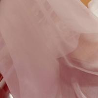 Mousseline de soie 100 crepon rose clair01