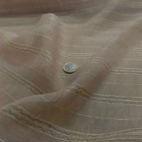 Mousseline de soie brode beige0