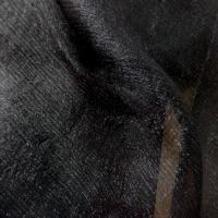 Mousseline de soie noire lurex metal3