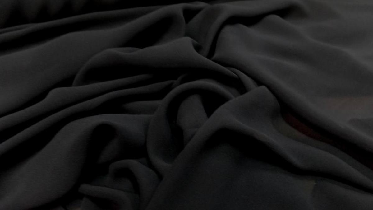 mousseline de soie noire