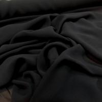 mousseline de soie noire